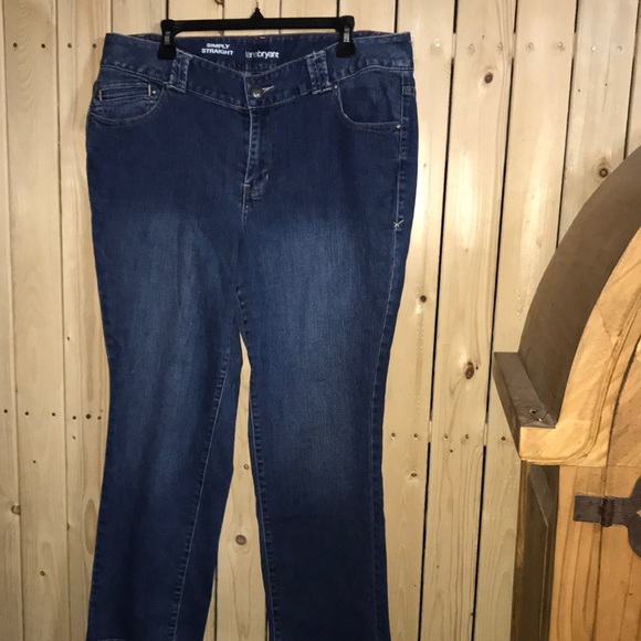 Lane Bryant Denim - Lane Bryant Simply Straight Jeans 18P